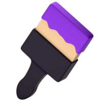 3d illustration måla png