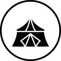 Tent Vector Icon Design