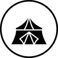 Tent Vector Icon Design