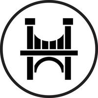 diseño de icono de vector de puente