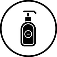 Hand Sanitizer Vector Icon Design