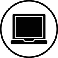 Laptop Vector Icon Design