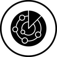 Radar Vector Icon Design