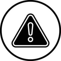 Warning Vector Icon Design