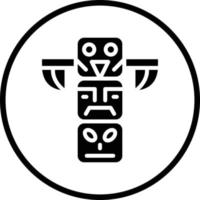 Totem Vector Icon Design