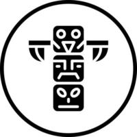 Totem Vector Icon Design