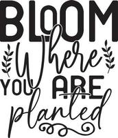 Spring Quotes Design vector