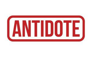 Antidote Rubber Stamp Seal Vector