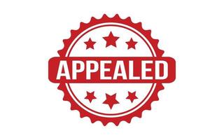 Appealed Rubber Stamp Seal Vector