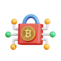 cripto comercio 3d icono png