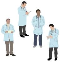 medical specialist sets ,good for graphic design resources. vector