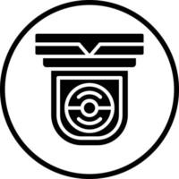 Security Camera Vector Icon Design