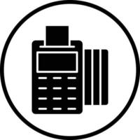 Card Machine Vector Icon Design