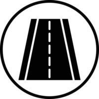 Highway Vector Icon Design