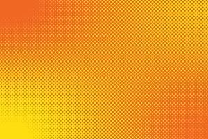 A yellow and orange background with a pattern of squares and dots. vector