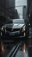 Cadillac CTS-V urban street photo