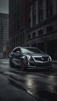 Cadillac CTS-V urban street photo