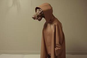 ai generado Weimaraner perro. futurista estético foto