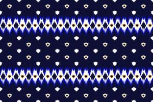 Seamless geometric ethnic oriental pattern for fabric, clothing, wrapping, ikat, and fabric. vector