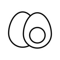 huevo icono vector diseño modelo sencillo y moderno