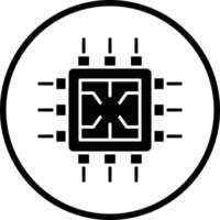 CPU Vector Icon Design