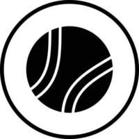 Tennis Ball Vector Icon Design