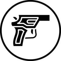 Revolver Vector Icon Design