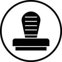 Stamp Vector Icon Design