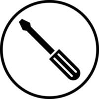 Screwdriver Vector Icon Design