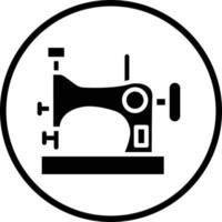 diseño de icono de vector de máquina de coser