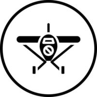 Monoplane Vector Icon Design