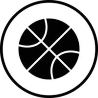 Basketball Vector Icon Design