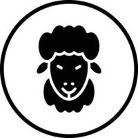 Sheep Vector Icon Design