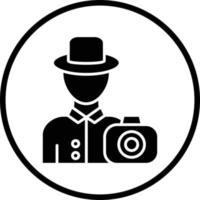 Tourist Vector Icon Design