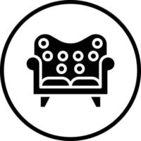 Sofa Vector Icon Design