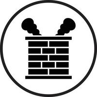 Chimney Vector Icon Design