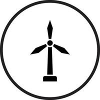 Windmill Vector Icon Design