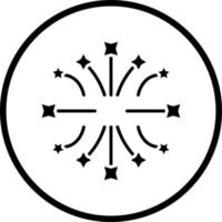 Fireworks Vector Icon Design