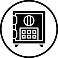 Safe Box Vector Icon Design
