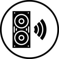 Smart Speaker Vector Icon Design