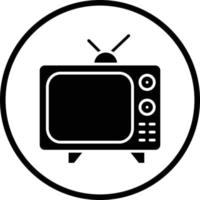 diseño de icono de vector de televisión