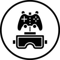 Vr Gaming Vector Icon Design