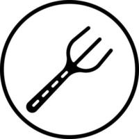 Fork Vector Icon Design