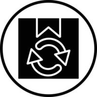 Package Recycle Vector Icon Design