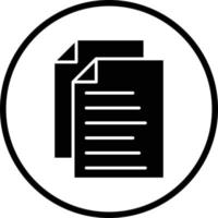 Documents Vector Icon Design
