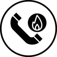 Call 911 Vector Icon Design