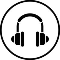 Headphones Vector Icon Design