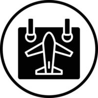Travel Date Vector Icon Design