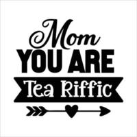 Mom quote typography design for t-shirt, cards, frame artwork, bags, mugs, stickers, tumblers, phone cases, print etc. vector