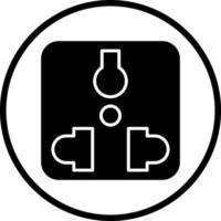 Socket Vector Icon Design